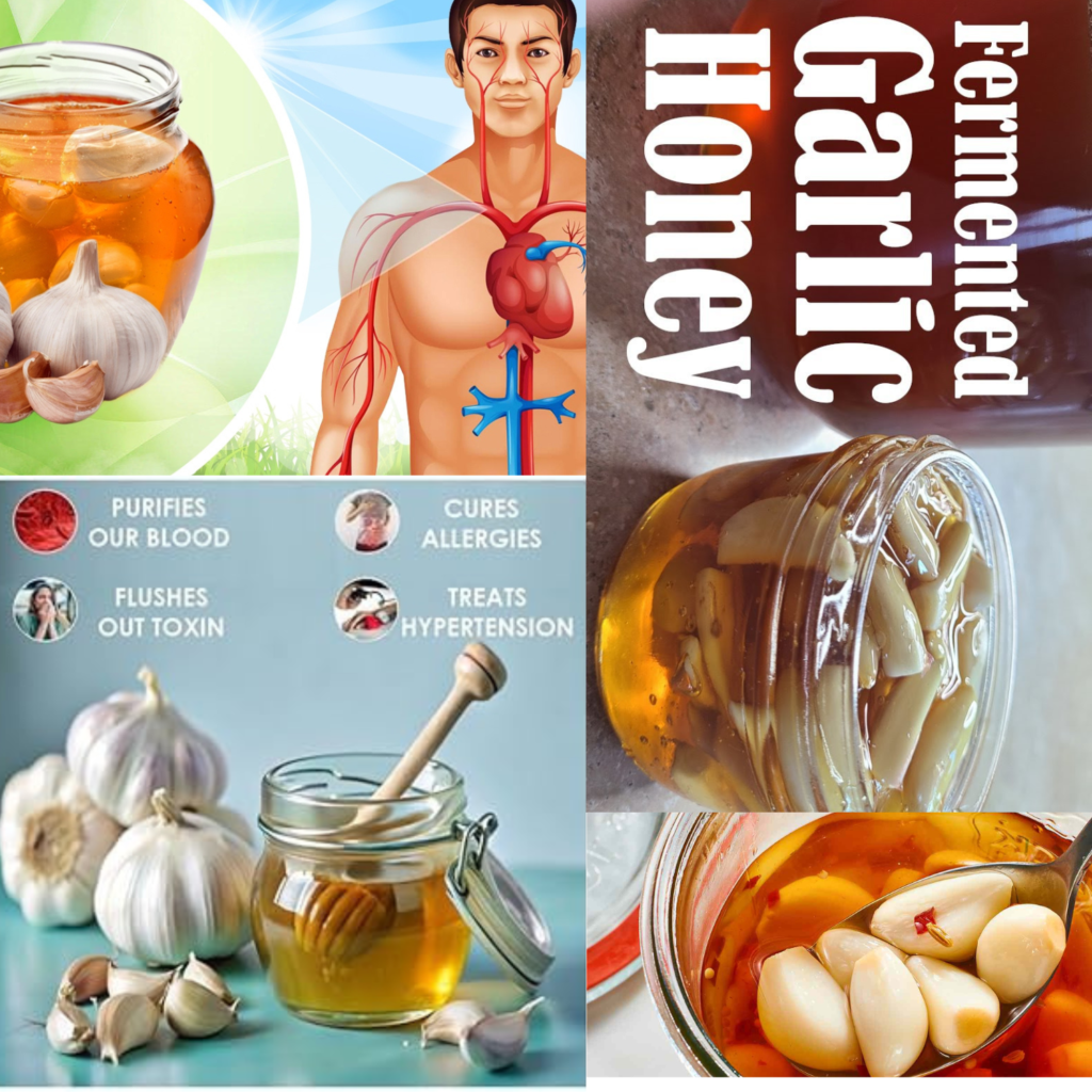 Garlic and Honey with Cloves